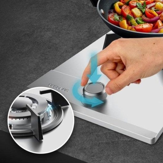 Plaque de cuisson Cecotec Bolero Squad G 1200S Inox 1 zone Wok 3,5 kW