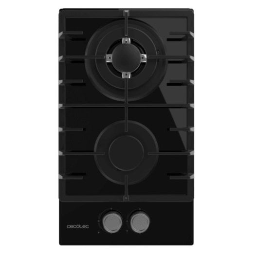 Cecotec Bolero Squad G 2200F Placa De Gas 2 Fuegos 5,25kW Negro