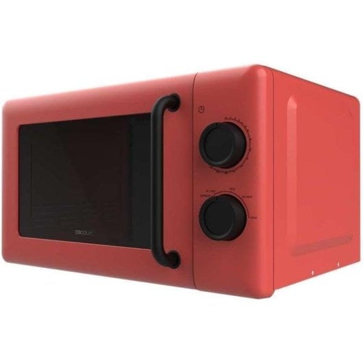 Microondas Cecotec ProClean 3010 Red 20L 700W 6 Niveles Colorido Compacto