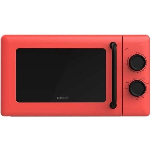 Micro-ondes Cecotec Proclean 3110 Red 20L 700W Grill 800W Décongélation