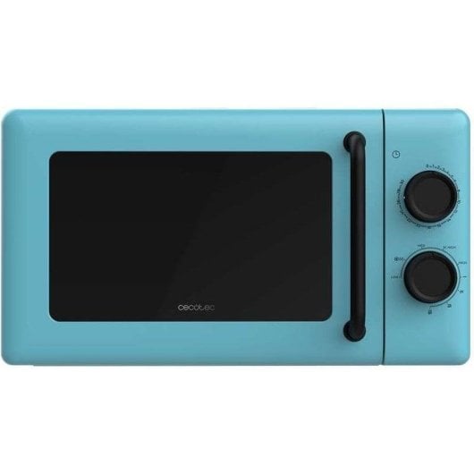 Microondas Cecotec Proclean 3110 Blue 20 Litros 700W con Grill 800W y 6 niveles