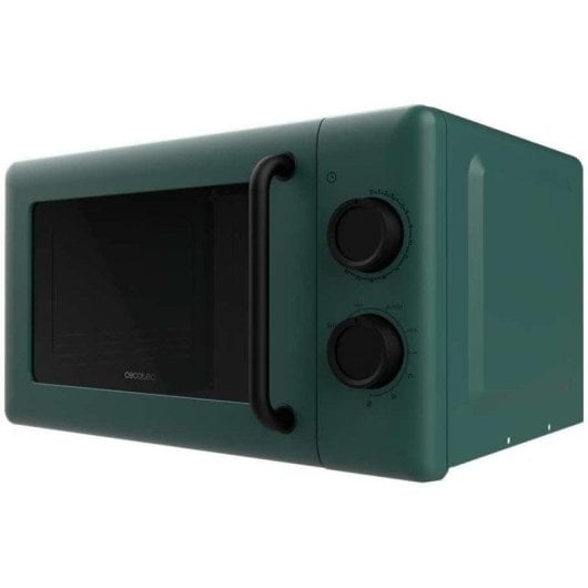 Microondas Cecotec Proclean 3110 Green 20 Litros 700W con Grill 800W diseño compacto