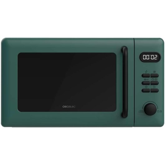 Cecotec Proclean 5110 Microondas Digital con Grill de 20 L y 700 W Verde