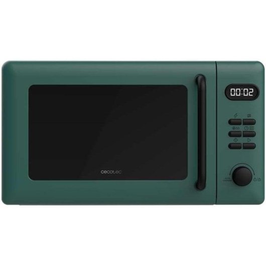 Cecotec Proclean 5110 Microondas Digital con Grill de 20 L y 700 W Verde