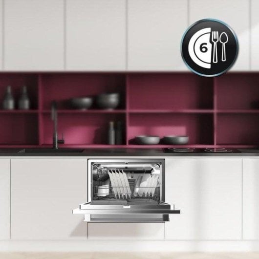 Geschirrspüler Cecotec Bolero Aguazero 2400 6 Maßgedecke D Touch-Control Delay Start Child Lock