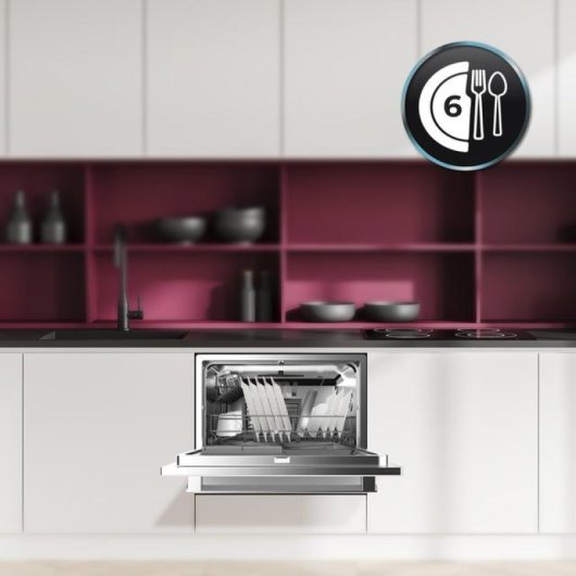Cecotec Bolero Aguazero 2400 Lavavajillas 6 Servicios Compacto D Blanco