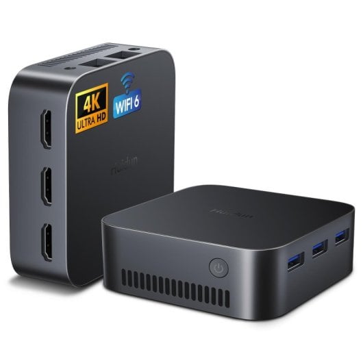 Mini PC Huidun H20 Noir Intel N97/16 Go/SSD 512 Go