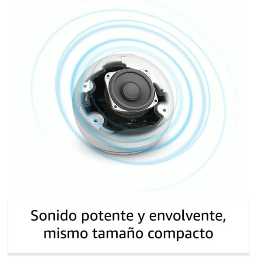 Enceinte intelligente Amazon Echo Dot de cinquième génération. Bleu foncé