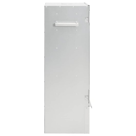 Vidaxl Forno Defumador Aparas de Madeira Aço Galvanizado Inox