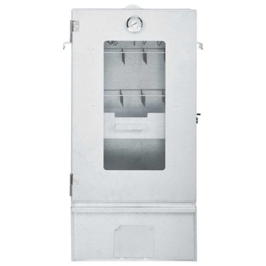 Vidaxl Horno Ahumador Barbacoa Virutas De Madera Inox