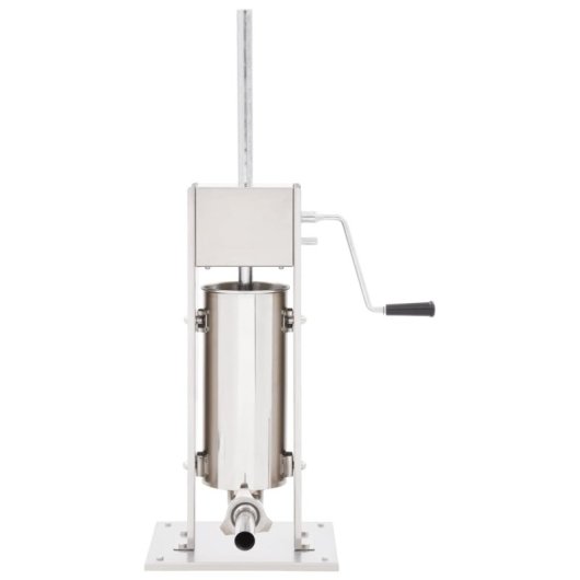 Vidaxl Máquina de Enchidos Manual De Aço Inoxidável 5 L Prateada