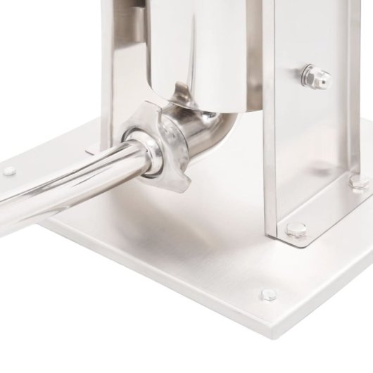 Vidaxl Máquina de Enchidos Manual De Aço Inoxidável 5 L Prateada