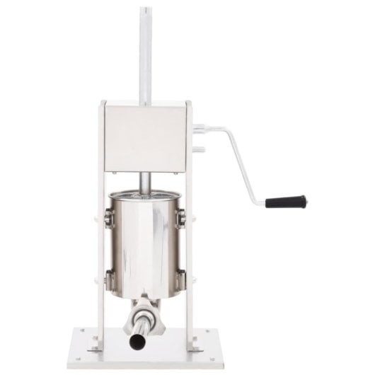 Vidaxl Máquina de Enchidos Manual De Aço Inoxidável 3 L Prateada