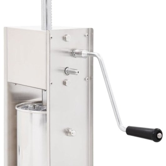 Vidaxl Máquina de Enchidos Manual De Aço Inoxidável 3 L Prateada