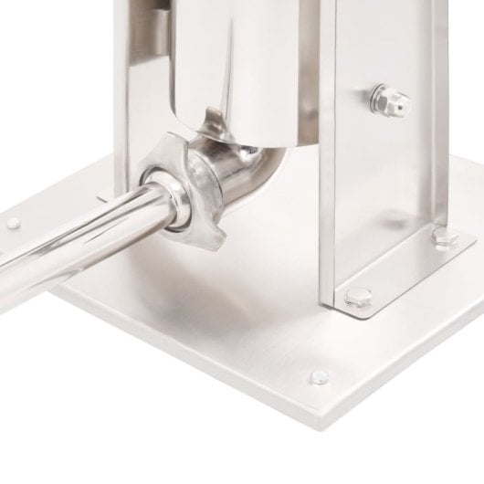 Vidaxl Máquina de Enchidos Manual De Aço Inoxidável 3 L Prateada