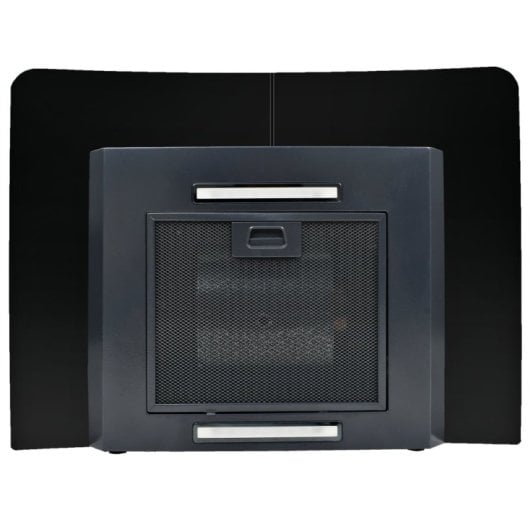 Vidaxl Cappa aspirante a parete 60 cm Acciaio inossidabile 756 m³/h Nero