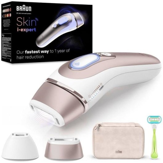 Epilatore Luce Pulsata Braun Skin-i-Expert PL7147 10 Livelli Precisione App
