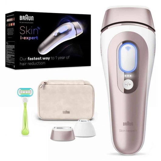 Epilatore Luce Pulsata Braun Skin-i-Expert PL7147 10 Livelli Precisione App