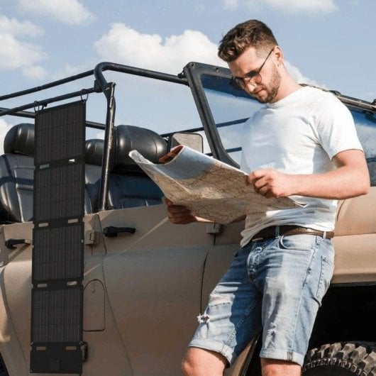 Panneau Solaire EcoFlow EFSOLAR45-TYPE-C 45W – 1 port USB-C – Pliable – Résistance IP68