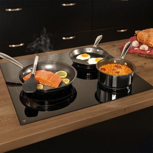 Placa de Inducción Cecotec Bolero Squad I 3001 3 Zonas 6600W Touch Slider Booster