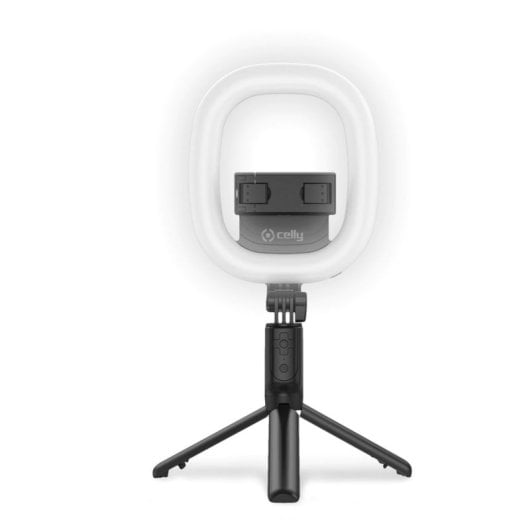 Celly Pro Click Anillo de Luz LED con Tripode Bluetooth