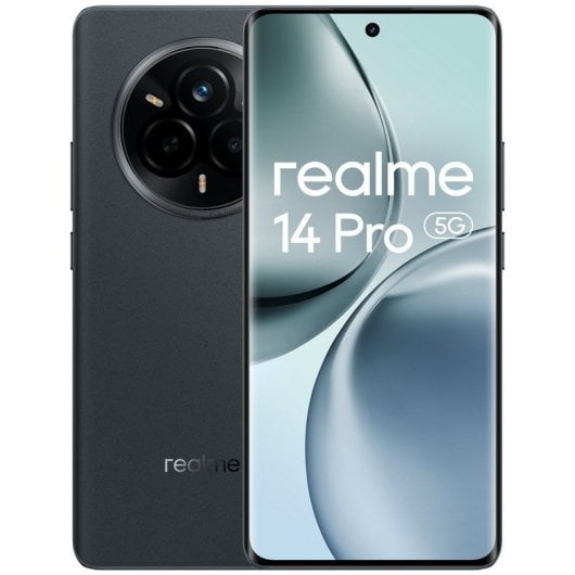 Realme 14 Pro 12GB/512GB Smartphone 6.77" 120Hz 45W Android 15 Gris + Cargador 67W