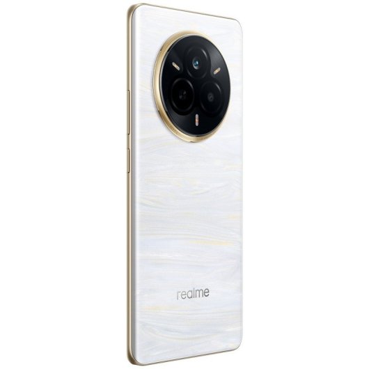 Realme 14 Pro 12GB/512GB Smartphone 6.77" 120Hz 45W Android 15 Bianco + Caricabatterie 67W