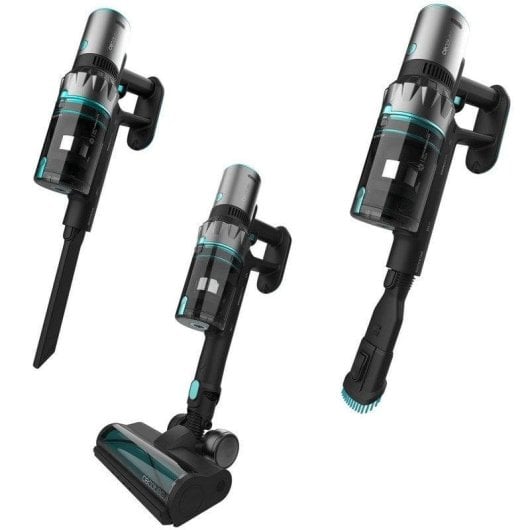 Aspiradora sem fio Cecotec Conga Rockstar 2500 Thunder Powerhead 400W 120AW Autonomia 65min Tubo Flexível