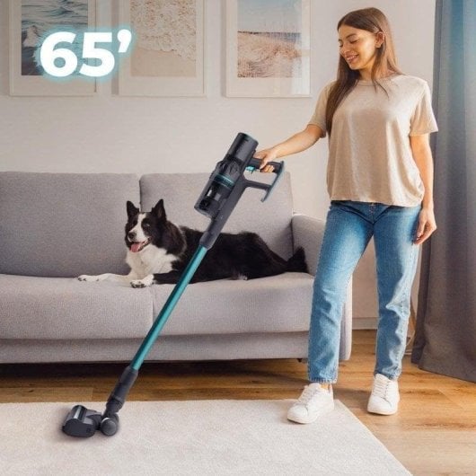 Cecotec Conga Rockstar 2500 Thunder Powerhead Aspiradora Escoba/Mano sin Cable 29.6V 400W Azul/Negra