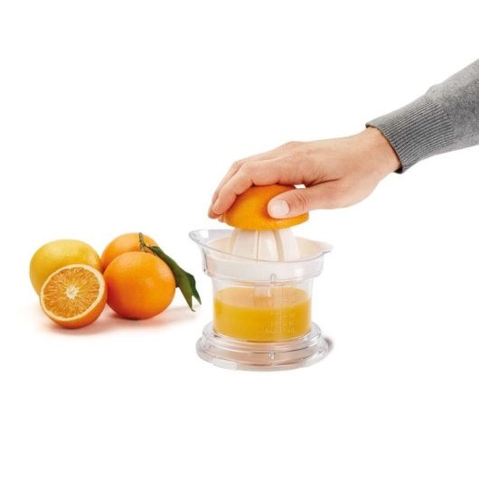 Extracteur de jus 2 en 1 Metaltex Citrus+ 300 ml Blanc