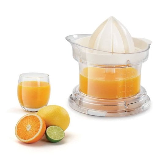 Extracteur de jus 2 en 1 Metaltex Citrus+ 300 ml Blanc
