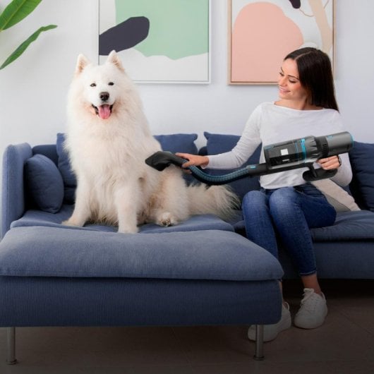 Cecotec Conga Rockstar 3500 Storm Pet Flex Aspirador Vertical/Mão Sem Fio 500W 30kPa Preto/Azul
