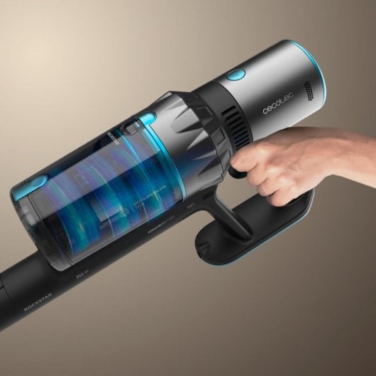 Cecotec Conga Rockstar 3500 Storm Pet Flex Aspirador Vertical/Mão Sem Fio 500W 30kPa Preto/Azul
