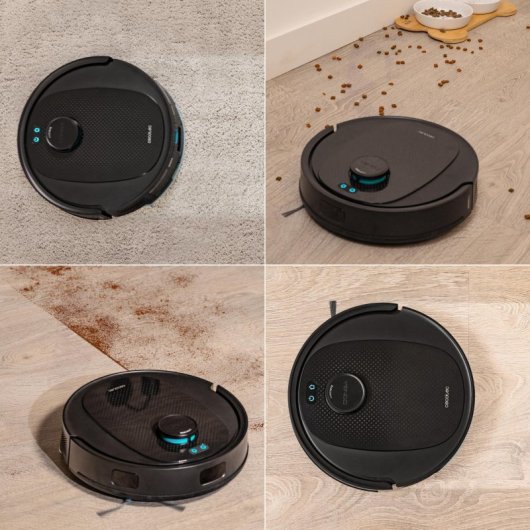 Cecotec Conga 7690 Immortal Max Home Robot Aspirador y Friegasuelos con Base de Autovaciado