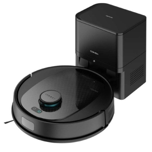 Cecotec Conga 7690 Immortal Max Home Robot Aspirador y Friegasuelos con Base de Autovaciado