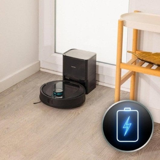 Cecotec Conga 7690 Immortal Max Home Robot Aspirador y Friegasuelos con Base de Autovaciado