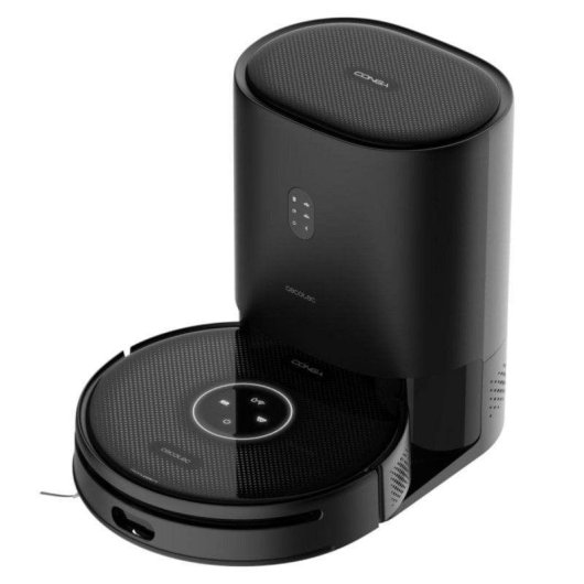 Aspirador Robô com Mopa Cecotec Conga 14090 Twice Roller Home&Fill Com Esvaziamento Automatico Navegação Laser 8.000 Pa Controlo por Voz