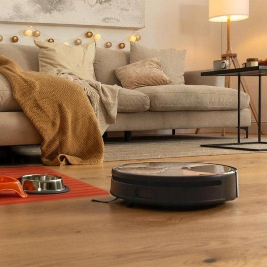 Aspirador Robô com Mopa Cecotec Conga 14090 Twice Roller Home&Fill Com Esvaziamento Automatico Navegação Laser 8.000 Pa Controlo por Voz