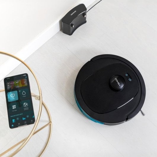 Aspirateur robot et laveur de sol Cecotec Conga 8490 Ultimate Ultra Power WiFi Noir