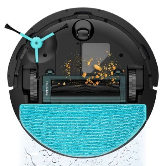 Aspirateur robot et laveur de sol Cecotec Conga 8490 Ultimate Ultra Power WiFi Noir