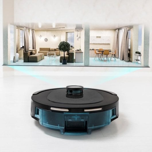 Aspirateur robot et laveur de sol Cecotec Conga 8490 Ultimate Ultra Power WiFi Noir