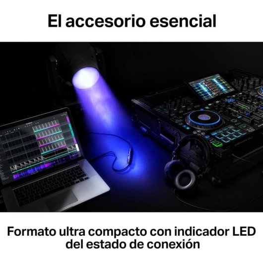 Denon DJ SoundSwitch Micro-DMX Interfaz de Iluminación para DJ y Eventos