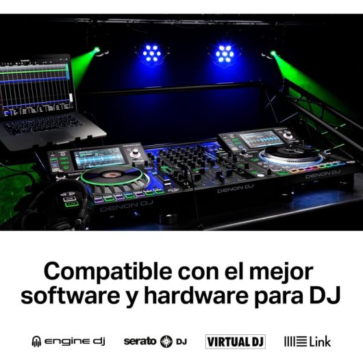 Denon DJ SoundSwitch Micro-DMX Interfaz de Iluminación para DJ y Eventos