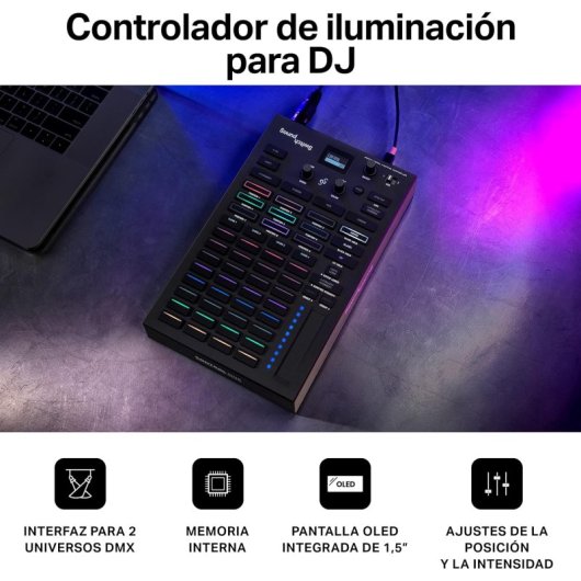 Denon SoundSwitch Control One Interfaz DMX para Iluminación DJ