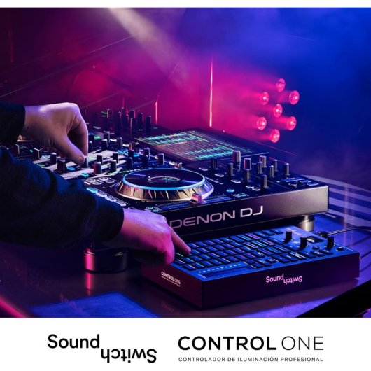 Denon SoundSwitch Control One Interfaz DMX para Iluminación DJ