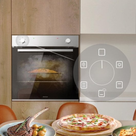 Cecotec Bolero Hexa C126400 Line A Horno Convencional 80L A Negro