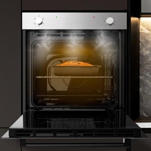 Horno elettrico Cecotec Bolero Hexa C126400 Line A 80L Nero con funzioni vapore e doppio vetro