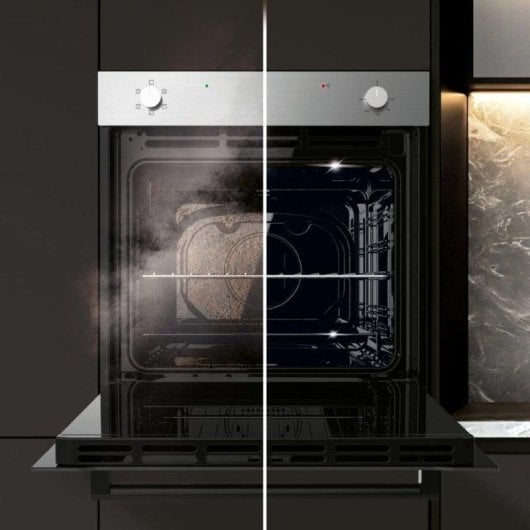 Horno elettrico Cecotec Bolero Hexa C126400 Line A 80L Nero con funzioni vapore e doppio vetro