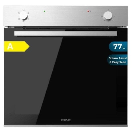 Horno eléctrico Cecotec Bolero Hexa C126001 Line A 77L Inox vapor autolimpieza