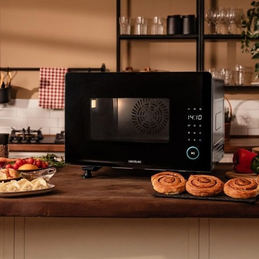 Cecotec Bake&steam 4000 Combi Gyro Advance Horno de Vapor de Sobremesa 40L 2400W Negro